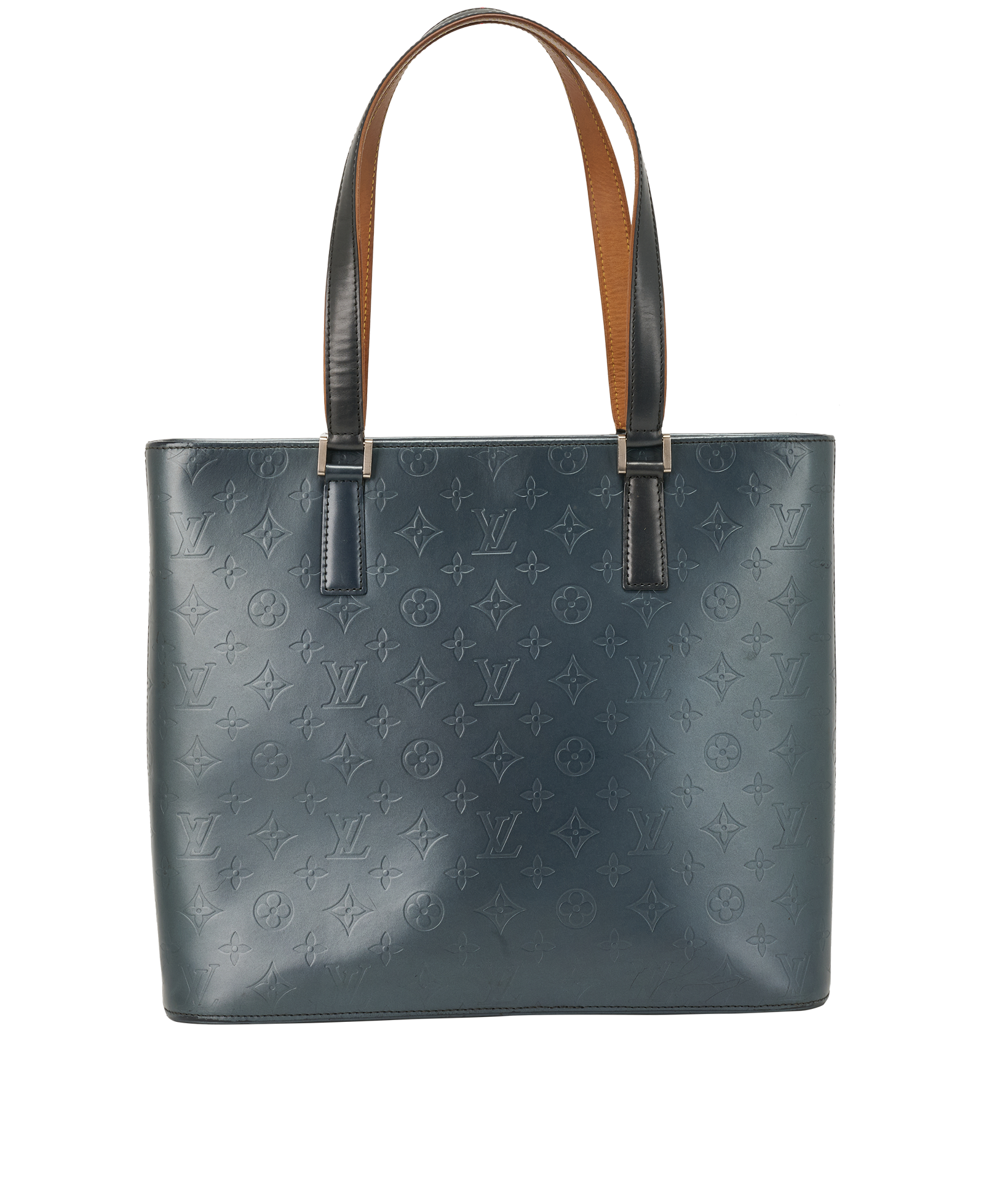 Mat Wilwood Tote, &pound;550, Handbags, Blue, Leather, Back view